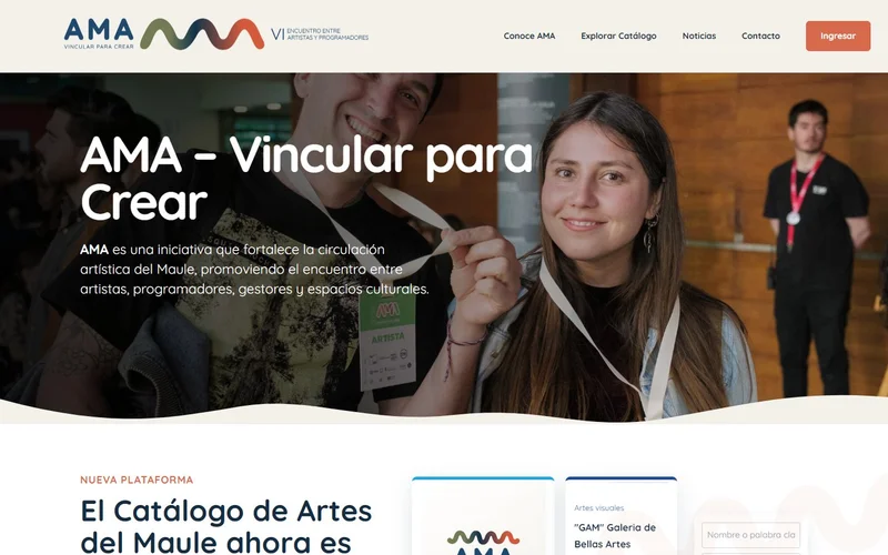 Captura del proyecto AMA Maule